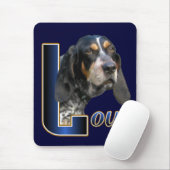 Bluetick Coonhound Gifts Muismat (Met muis)