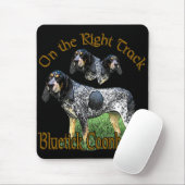 Bluetick Coonhound Gifts Muismat (Met muis)