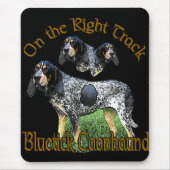 Bluetick Coonhound Gifts Muismat (Voorkant)