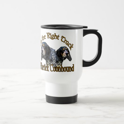 Bluetick Coonhound Gifts Reisbeker (Rechts)
