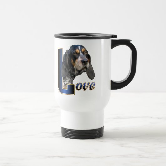 Bluetick Coonhound Gifts Reisbeker (Rechts)