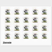 Bluetick Coonhound Gifts Ronde Sticker (Vel)