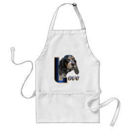 Bluetick Coonhound Gifts Standaard Schort