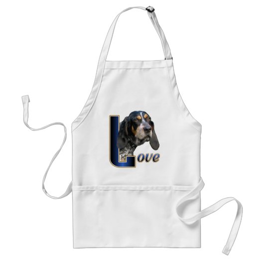Bluetick Coonhound Gifts Standaard Schort (Voorkant)
