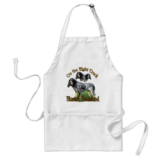 Bluetick Coonhound Gifts Standaard Schort (Voorkant)