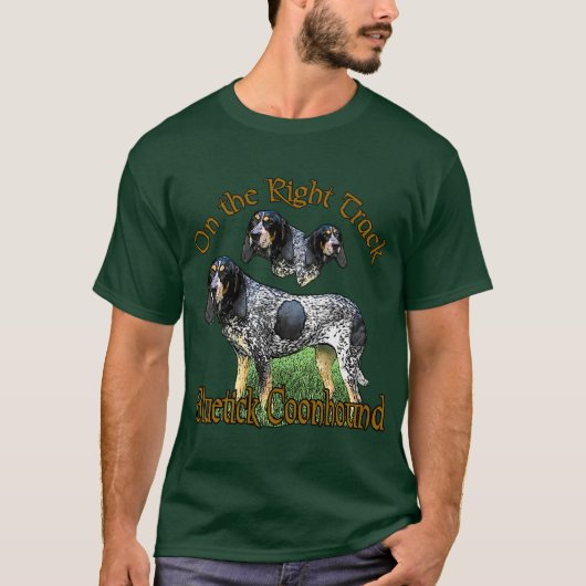 Bluetick Coonhound Gifts T-shirt (Voorkant)