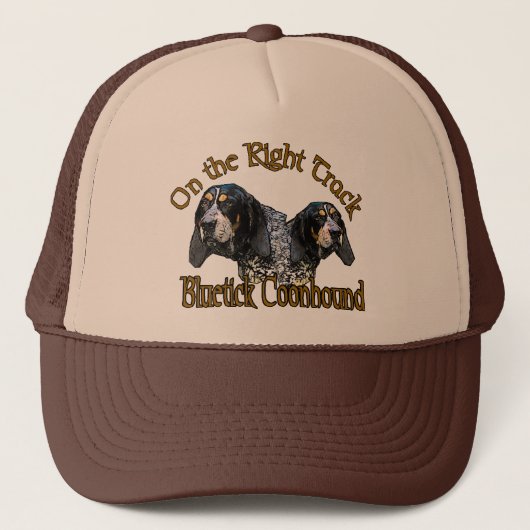 Bluetick Coonhound Gifts Trucker Pet (Voorkant)