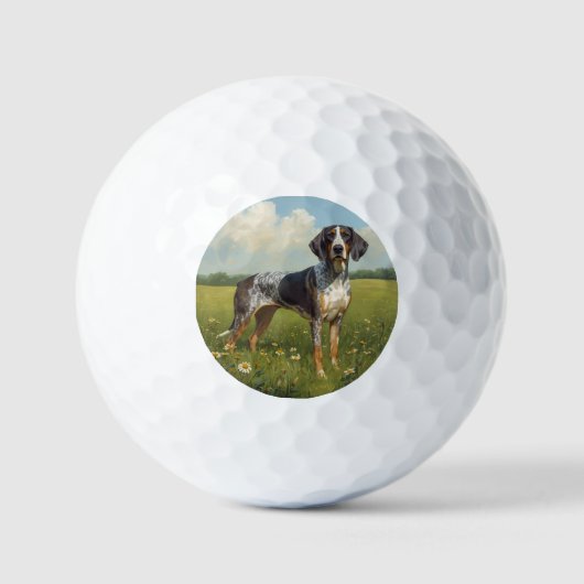 Bluetick Coonhound Golfballen (Voorkant)