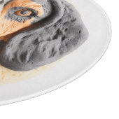 Bluetick Coonhound Hond 3D geïnspireerd Snijplank (Hoek)