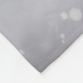 Bluetick Coonhound Hond in Sneeuw Kerstmis Fleece Deken (Hoek)