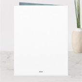 Bluetick Coonhound Hond in Sneeuw Kerstmis Kaart (Achterkant)