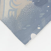 Bluetick Coonhound Hond Rijden Motorfiets Kerstmis Fleece Deken (Hoek)