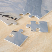 Bluetick Coonhound Hond Rijden Motorfiets Kerstmis Legpuzzel (Zijkant)