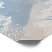 Bluetick Coonhound Hond Rijden Motorfiets Kerstmis Poster (Hoek)