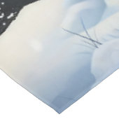 Bluetick Coonhound Hond Winter Wonderland Kerstmis Tafelkleed (Gekanteld)