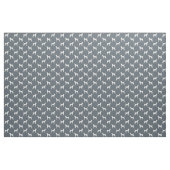 Bluetick Coonhound Hondenras Silhouettes Pattered Stof (Yard (91,4 cm))