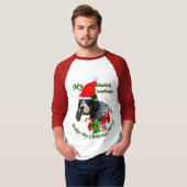 Bluetick Coonhound-kerstcadeautjes T-shirt (Voorkant volledig)