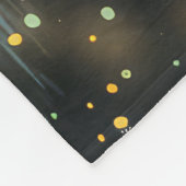 Bluetick Coonhound Kerstmis feestelijke reis Fleece Deken (Hoek)