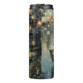 Bluetick Coonhound Kerstmis feestelijke reis Thermosbeker (Achterkant)