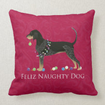Bluetick Coonhound Kerstmis
