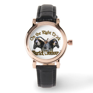 Bluetick Coonhound Liefdesgeschenken Horloge