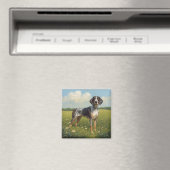 Bluetick Coonhound Magneet (Insitu (Vaatwasser))