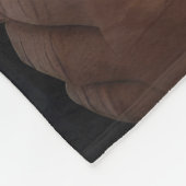 Bluetick Coonhound met Kerstman Kerstmis Fleece Deken (Hoek)