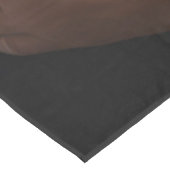 Bluetick Coonhound met Kerstman Kerstmis Tafelkleed (Gekanteld)