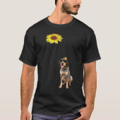 Bluetick Coonhound Mijn Vrienden Mijn Zonneschijn T-shirt (Voorkant)