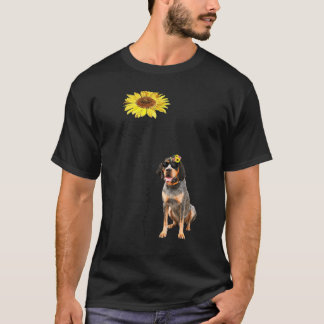 Bluetick Coonhound Mijn Vrienden Mijn Zonneschijn T-shirt