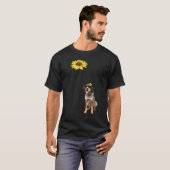 Bluetick Coonhound Mijn Vrienden Mijn Zonneschijn T-shirt (Voorkant volledig)