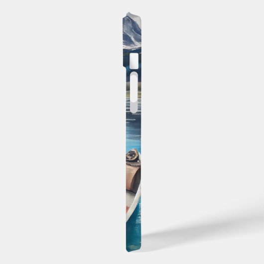 Bluetick Coonhound op een peddel: Een Schilderacht Case-Mate iPhone Case (Achterkant / Links)