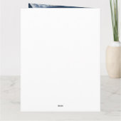 Bluetick Coonhound op een peddel: Een Schilderacht Kaart (Achterkant)