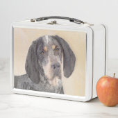 Bluetick Coonhound Painting - Cute Original Dog Ar (In situ)