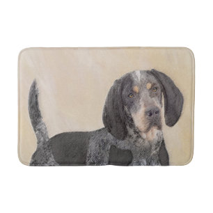 Bluetick Coonhound Painting - Cute Original Dog Ar Badmat