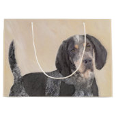 Bluetick Coonhound Painting - Cute Original Dog Ar Groot Cadeauzakje (Voorkant)