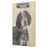 Bluetick Coonhound Painting - Cute Original Dog Ar Klembord (Links)