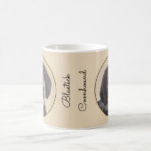 Bluetick Coonhound Painting - Cute Original Dog Ar Koffiemok (Center)