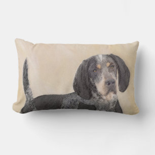 Bluetick Coonhound Painting - Cute Original Dog Ar Kussen
