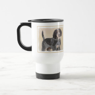 Bluetick Coonhound Painting - Cute Original Dog Ar Reisbeker