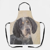 Bluetick Coonhound Painting - Cute Original Dog Ar Schort (Voorkant)