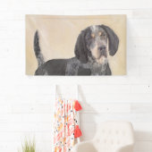 Bluetick Coonhound Painting - Cute Original Dog Ar Spandoek (Insitu)