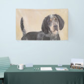 Bluetick Coonhound Painting - Cute Original Dog Ar Spandoek (Beurs)