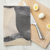 Bluetick Coonhound Painting - Cute Original Dog Ar Theedoek (Quarter Fold)