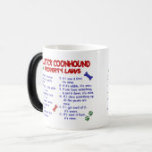 BLUETICK COONHOUND Property Wetten 2 Magische Mok (Voorkant links)