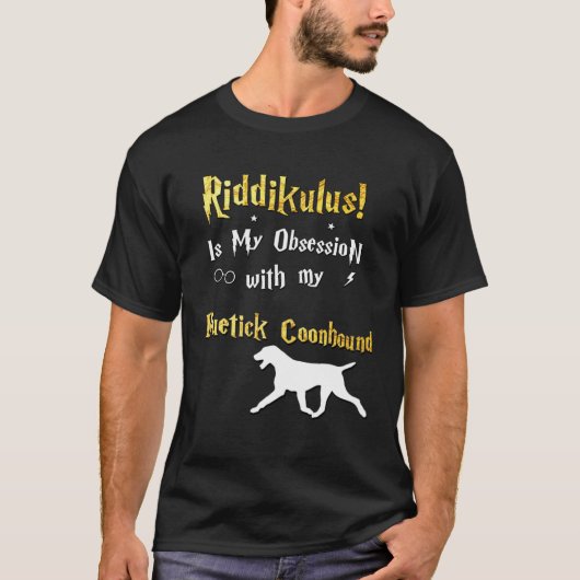 Bluetick Coonhound Riddikulus Bluetick Coonhound T-shirt (Voorkant)