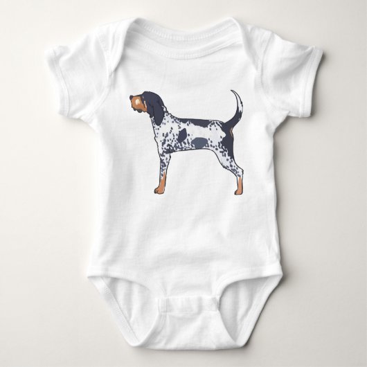 Bluetick Coonhound Romper (Voorkant)