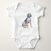 Bluetick Coonhound Romper (Voorkant)