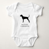 Bluetick Coonhound Romper (Voorkant)