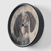 Bluetick Coonhound Schilderij - Cute Originele Hon (Hoek)